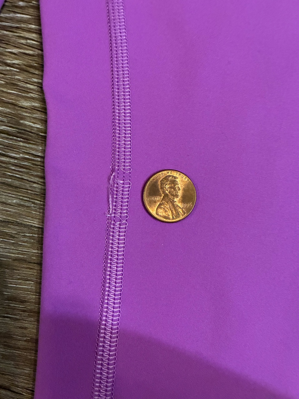 Lululemon Wunder Train High-Rise Tight with Pockets 25" in Moonlit Magenta Sz 6 - Picture 8 of 9